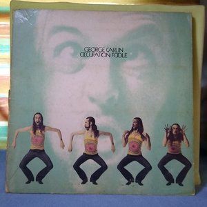 George Carlin Occupation Foole 1973 Gatefold Vinyl record